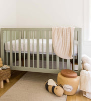 Golden Bee Organic Cotton BEESNUG® Fitted Crib Sheet - Hummus